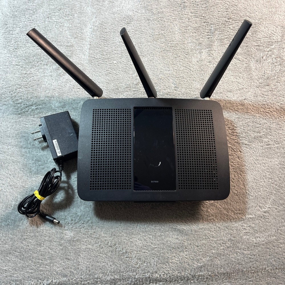 Linksys EA7500 V2 AC1900 WiFi Wireless Router Dual-Band‎ Gigabit MU-MIMO
